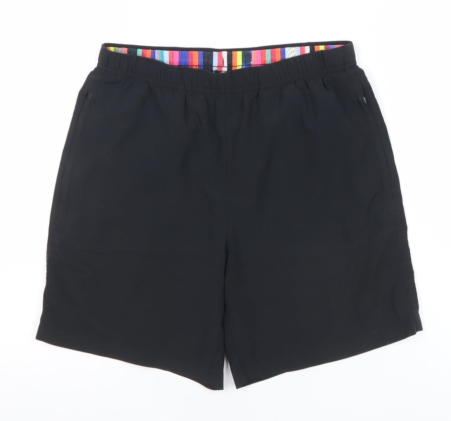 Nike Boys Black Dri-FIT Athletic Sports Shorts 10-12 Years Regular Fit