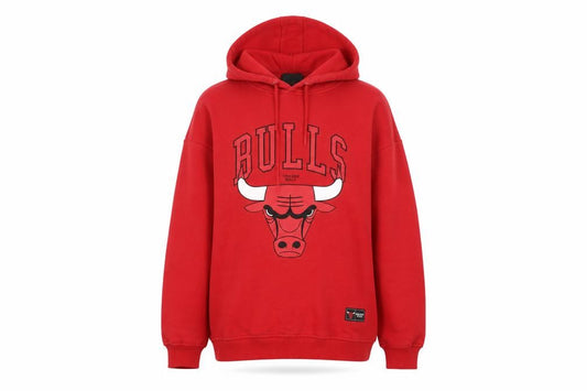 Primark Women’s Red Chicago Bulls Hoodie XS Pullover Cotton Blend NBA