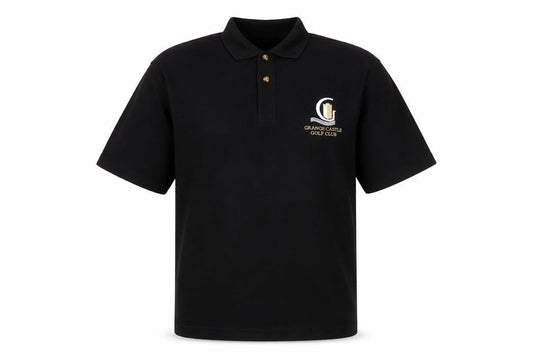 Kartel Classics Men's Black Golf Polo Shirt Medium Embroidered Logo