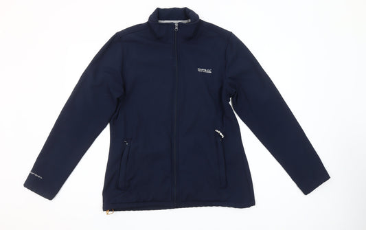 Regatta Women's Blue Softshell Jacket Size 14 Windproof