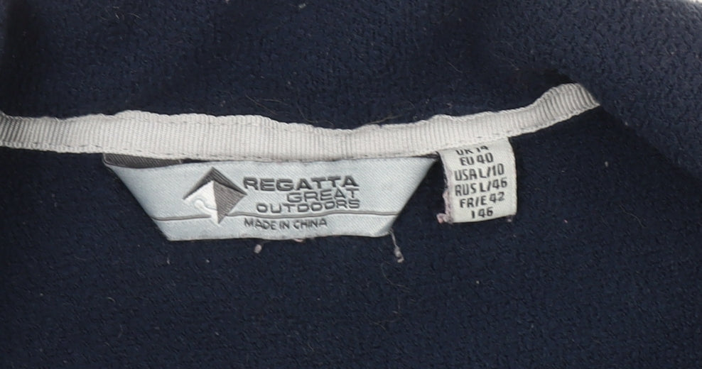Regatta Women's Blue Softshell Jacket Size 14 Windproof