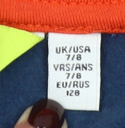 Regatta Boys Blue Full Zip Hoodie Size 7-8 Years Outdoor Casual