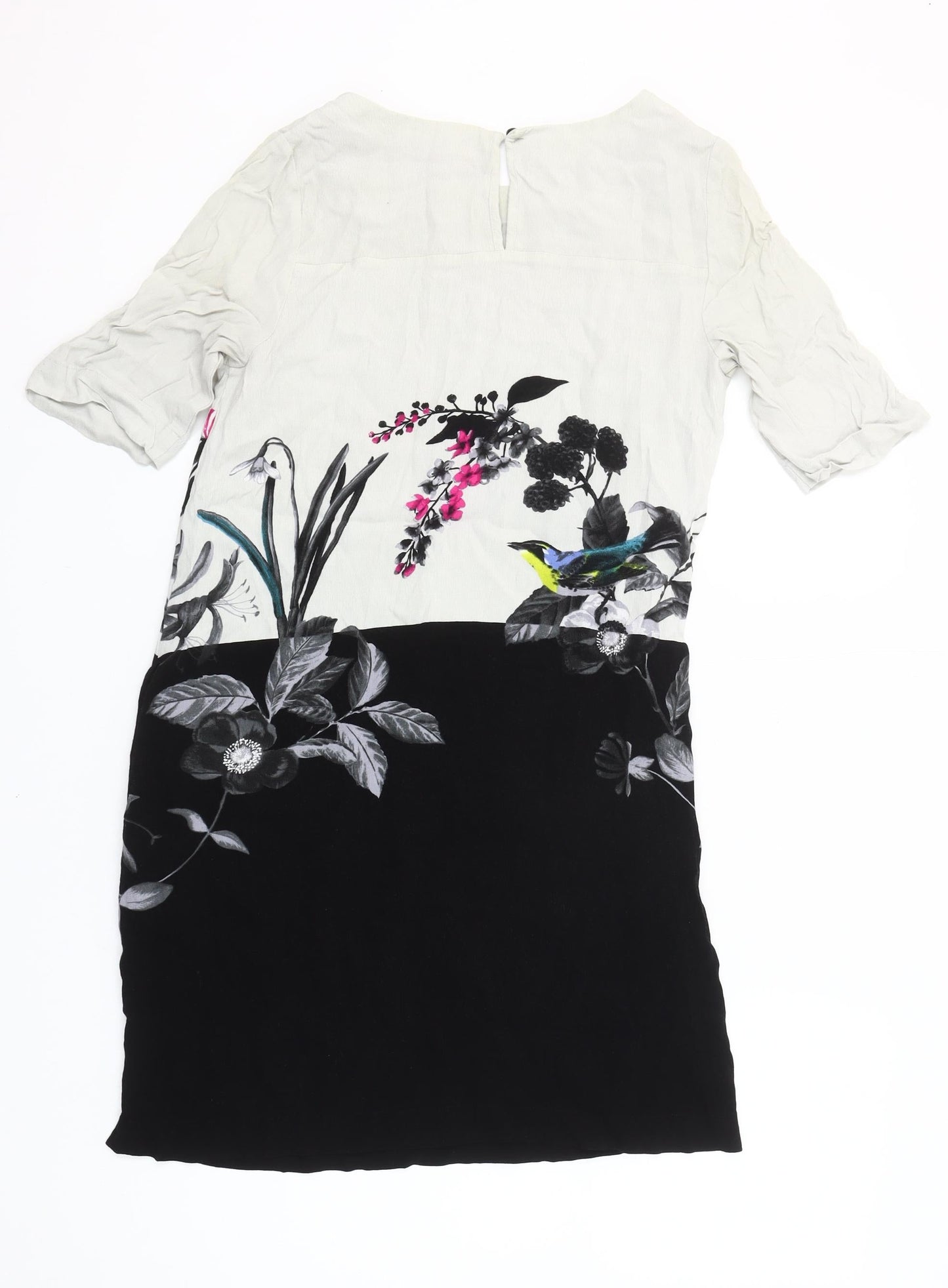 Joules Women’s Multicoloured Floral Shift Dress Size 10