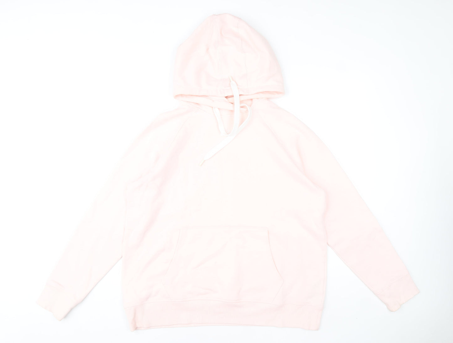 Under Armour Women's Pink Loose Fit Pullover Hoodie Size L