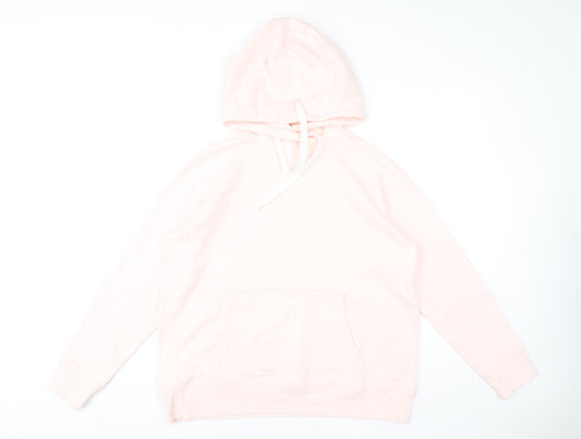 Under Armour Women's Pink Loose Fit Pullover Hoodie Size L