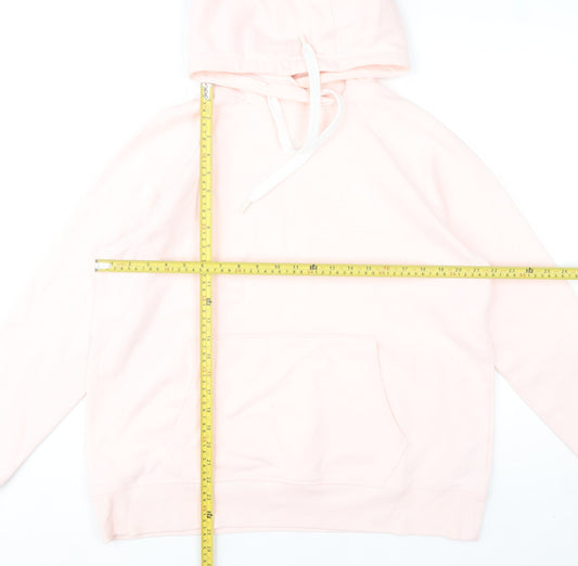 Under Armour Women's Pink Loose Fit Pullover Hoodie Size L