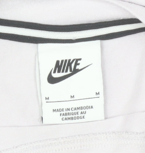 Nike Women's White Short Sleeve Sports T-Shirt Size M