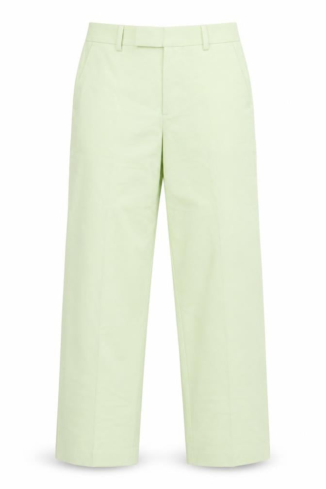 ASOS DESIGN Women’s Green Straight Leg Trousers Size 30x32
