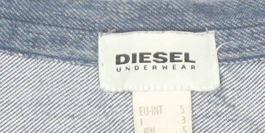 Diesel Women’s Blue Slim Fit Short Sleeve T-Shirt Size S