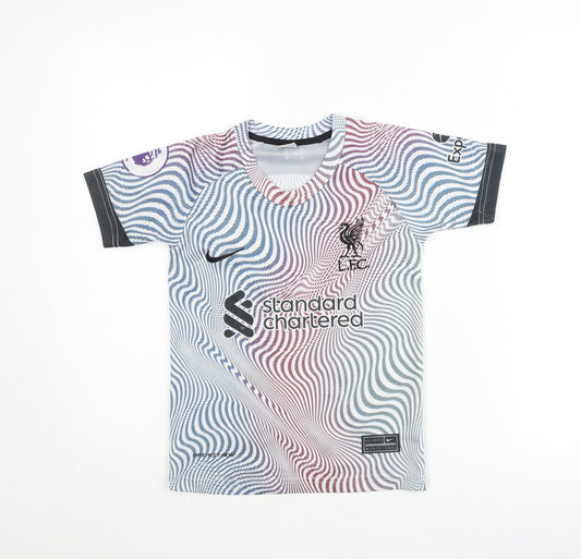 Nike Boys Multicoloured Liverpool FC Football Jersey Shirt 6 Years