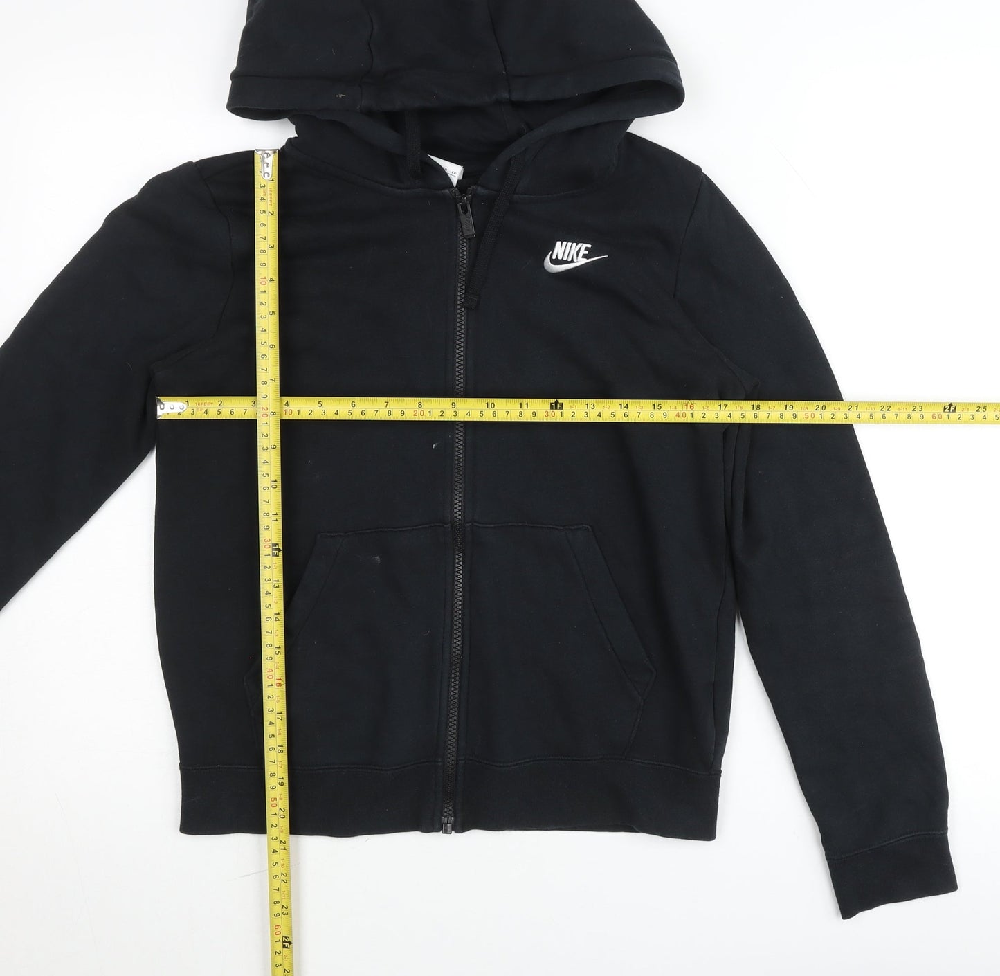 Nike Women's Black Fleece Full Zip Hooded Jacket XS