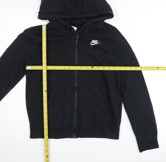 Nike Women's Black Fleece Full Zip Hooded Jacket XS