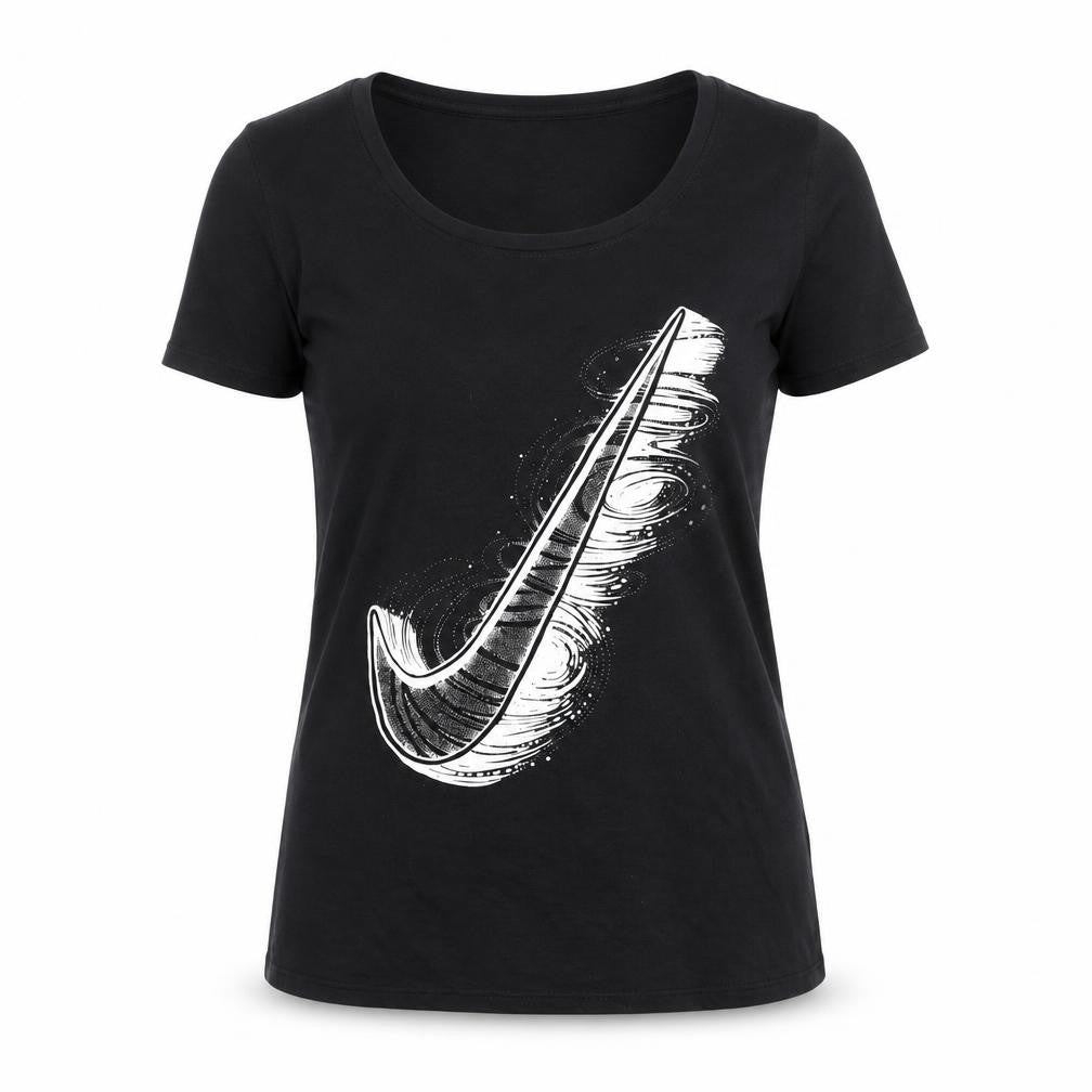Mens UK Size S Nike Black  Cotton T-Shirt
