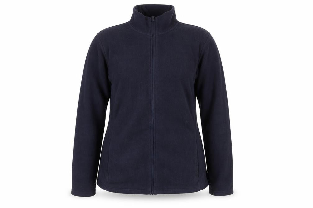 Dunnes Women's Blue Fleece Full Zip Jacket Size M