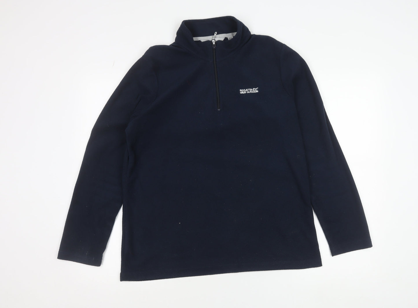 Womens UK 14 Regular Regatta Blue Pullover Sweatshirt