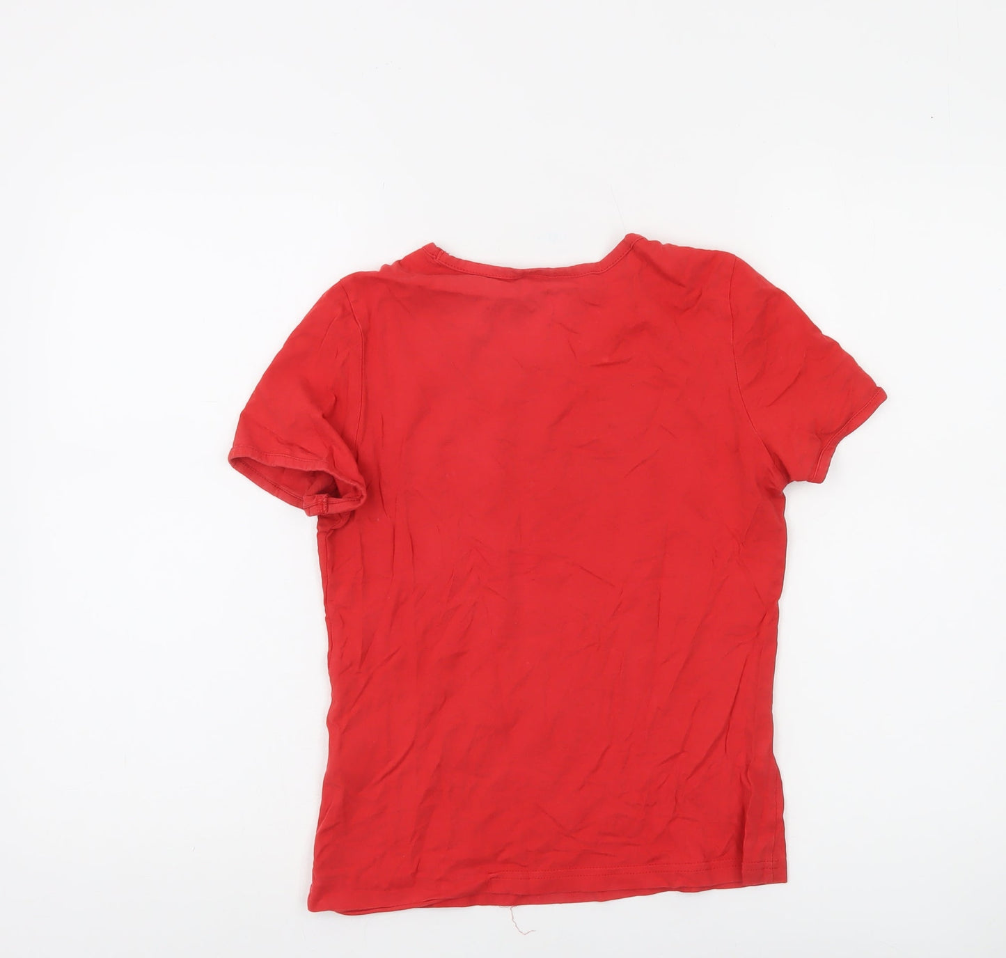 Adidas Women's Red Dublin Marathon 08 T-Shirt Size 8