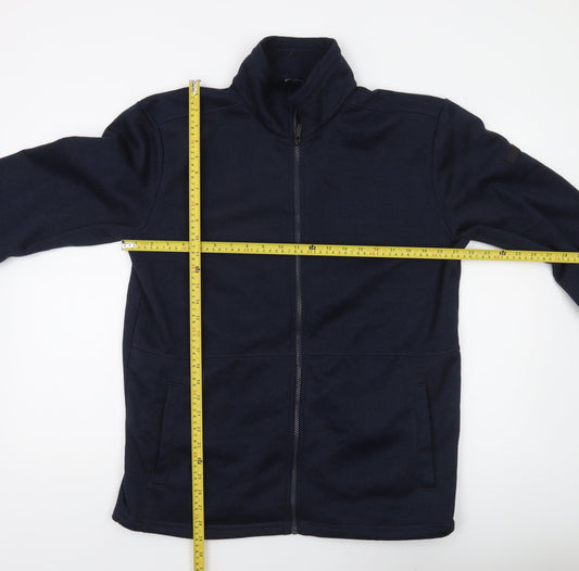 Regatta Men's Blue Fleece Full Zip Jacket Size L Outdoor Casual