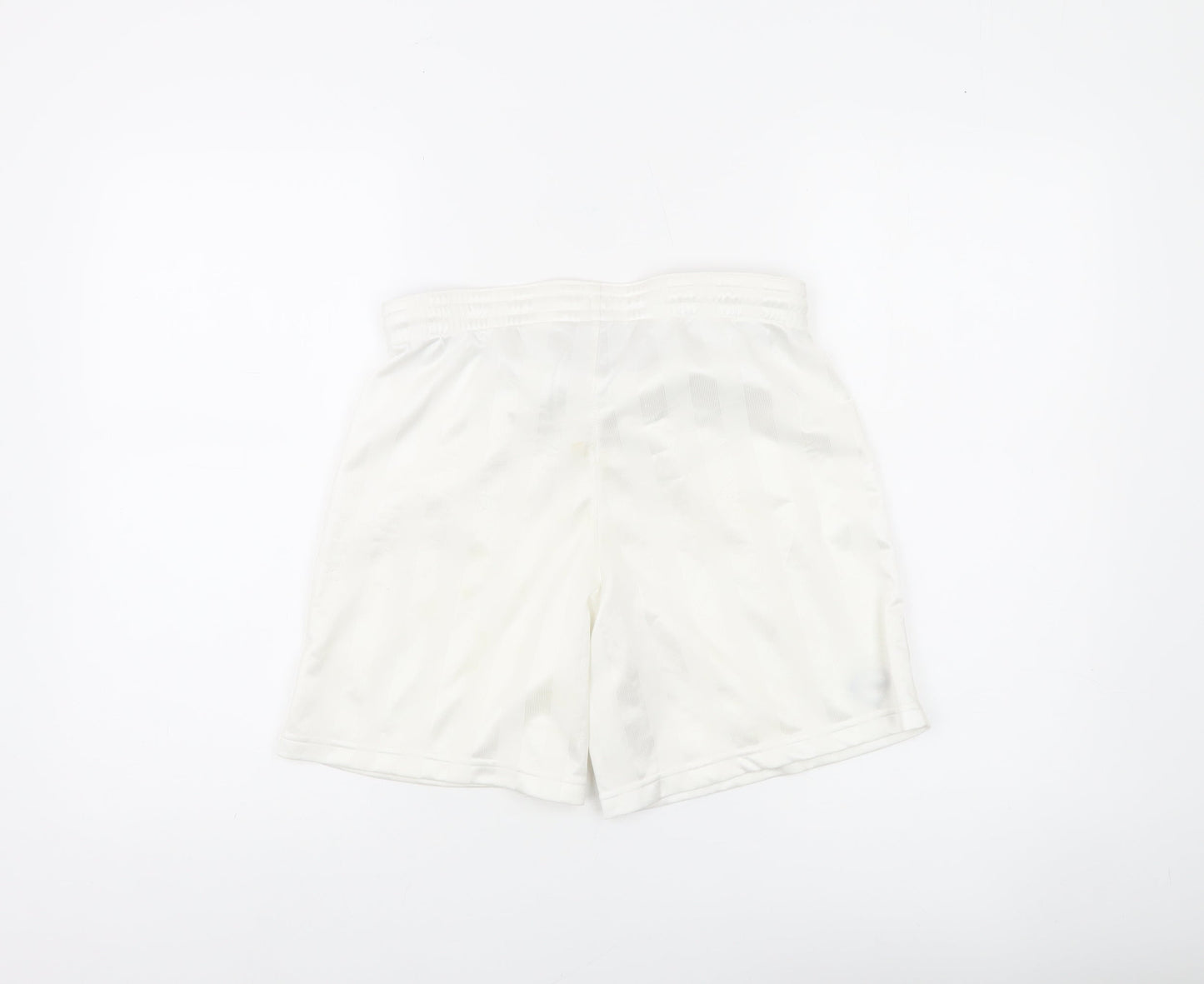 Nike Boys White L (12-13 Years) Athletic Activewear Shorts Lightweight