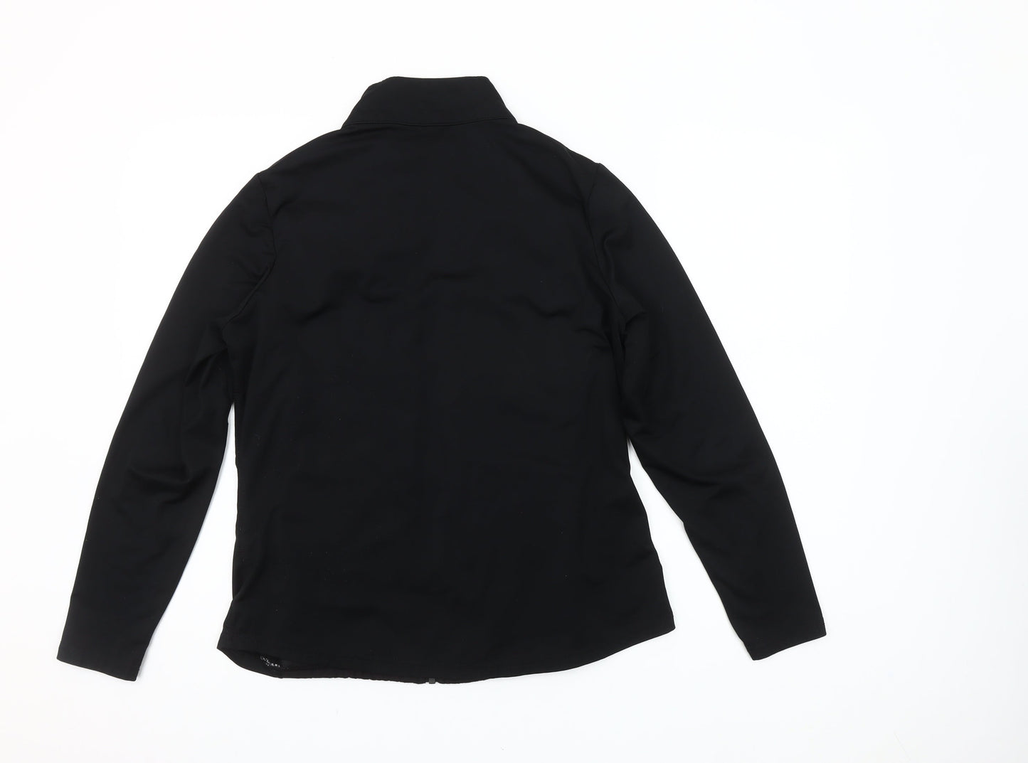 Dunnes Stores Womens Black Quilted Softshell Puffer Jacket Size 14