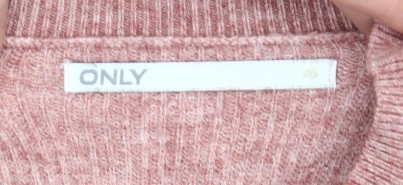 ONLY Women’s Multicoloured Striped Crew Neck Jumper Size M