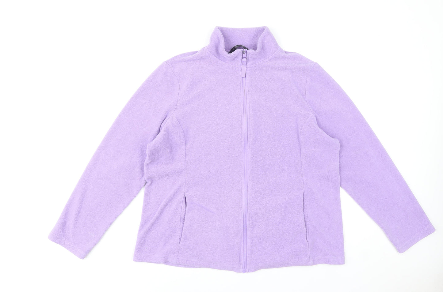 St. Bernard for Dunnes Stores Women’s Purple Fleece Jacket Size 16