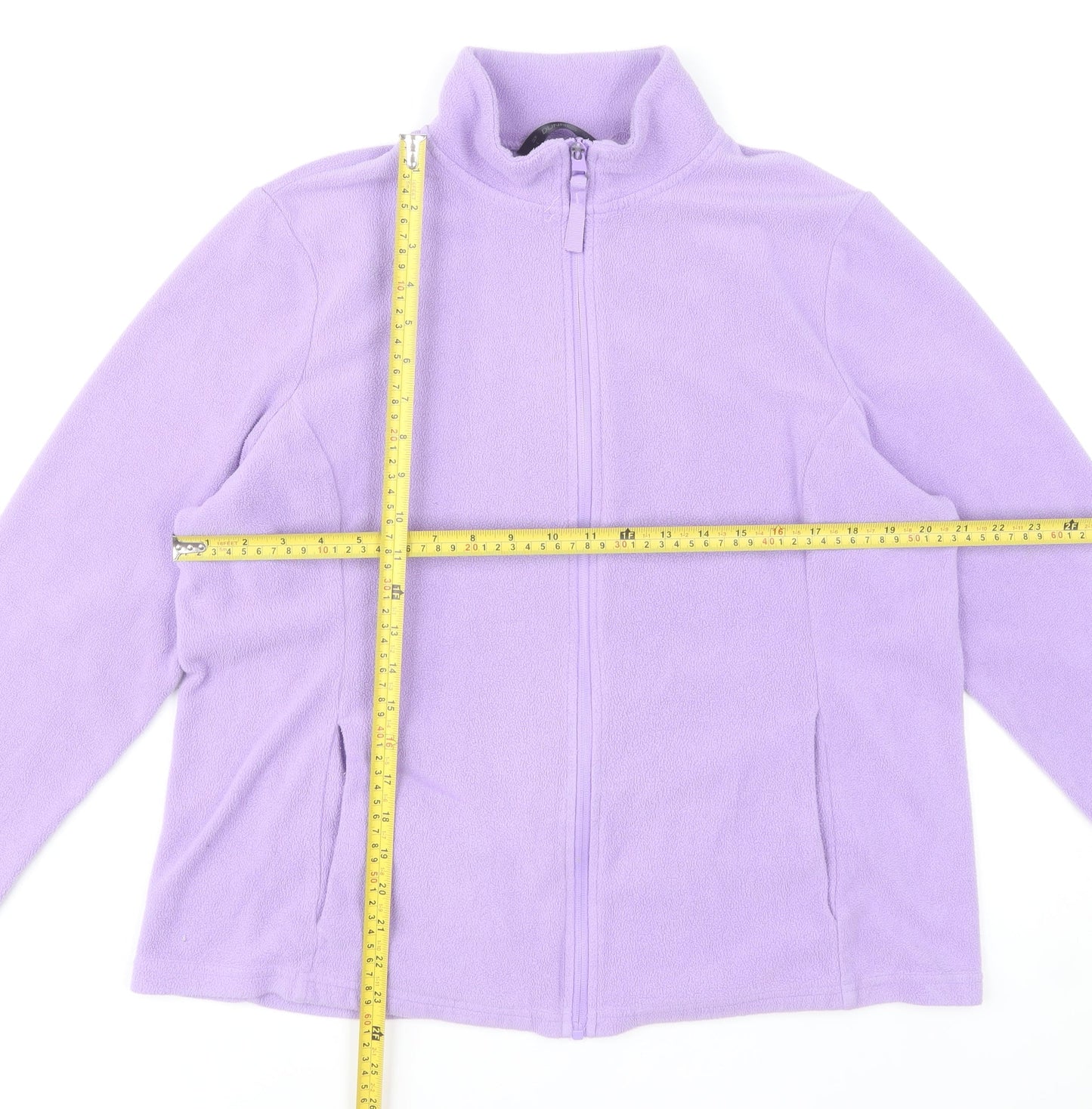 St. Bernard for Dunnes Stores Women’s Purple Fleece Jacket Size 16