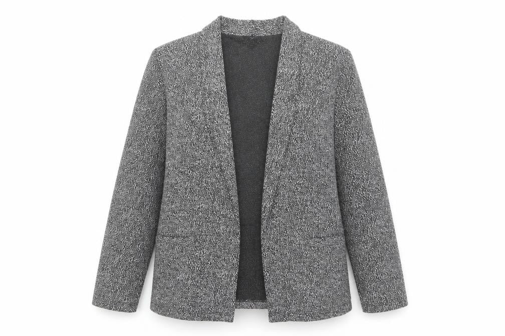 Marks and Spencer Women’s Grey Knit Blazer Jacket Size 20