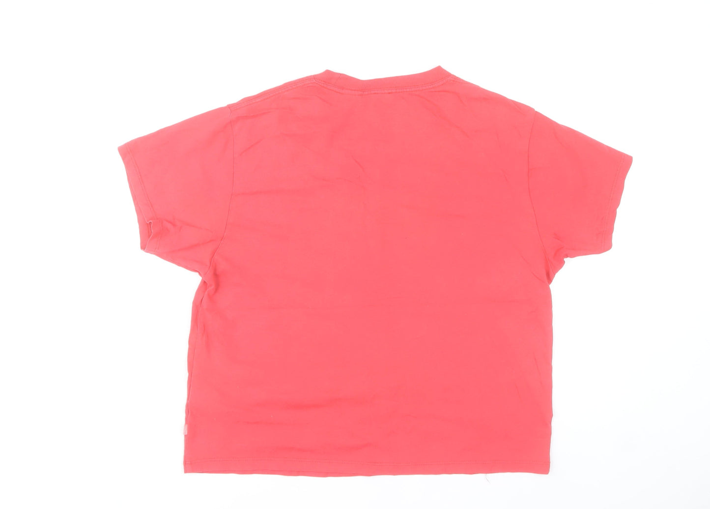 Levi's Womens Pink Short Sleeve Cotton T-Shirt Size S