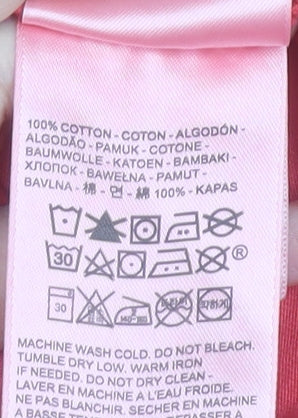 Levi's Womens Pink Short Sleeve Cotton T-Shirt Size S