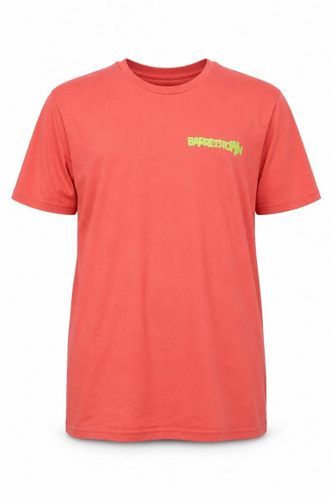 Mens UK Size M Abercrombie & Fitch Red  Cotton Blend T-Shirt