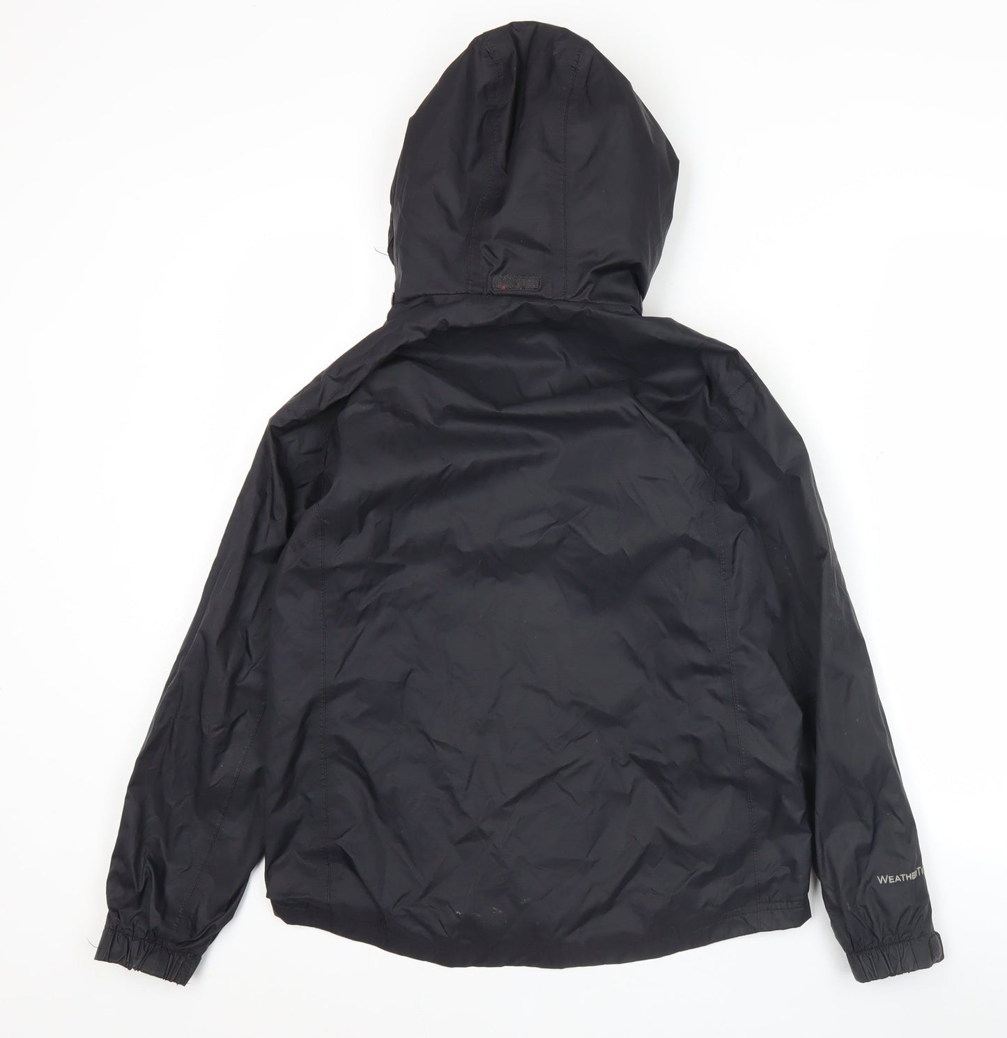 Karrimor Boys Black Waterproof Hooded Rain Jacket 11-12 Years