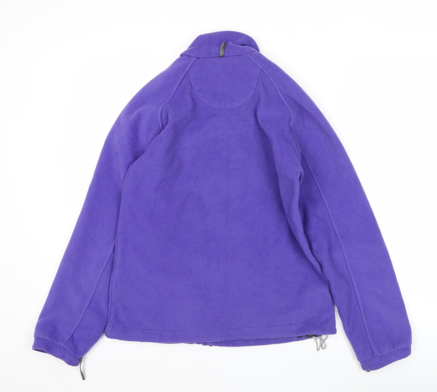 Regatta Women's Purple Fleece Full Zip Jacket Size 10