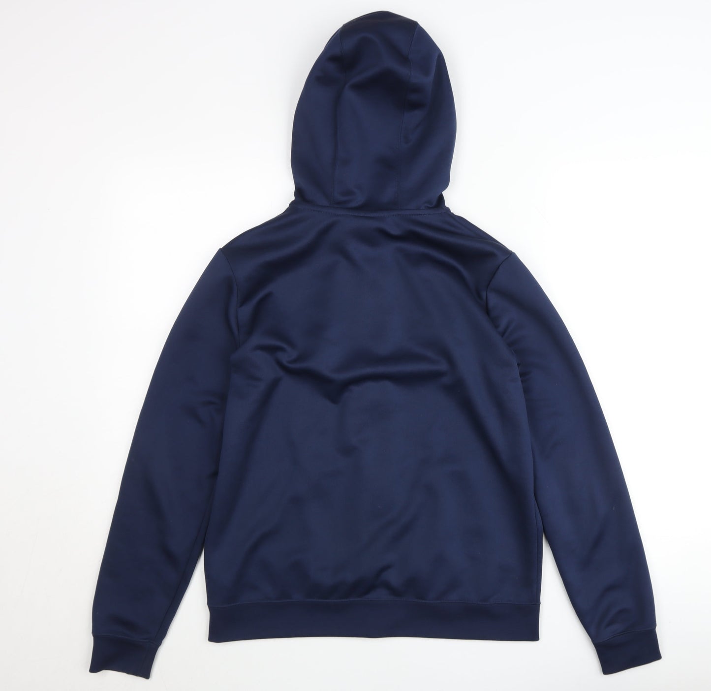 Nike Teens Blue Full Zip Hooded Polyester Jacket XL