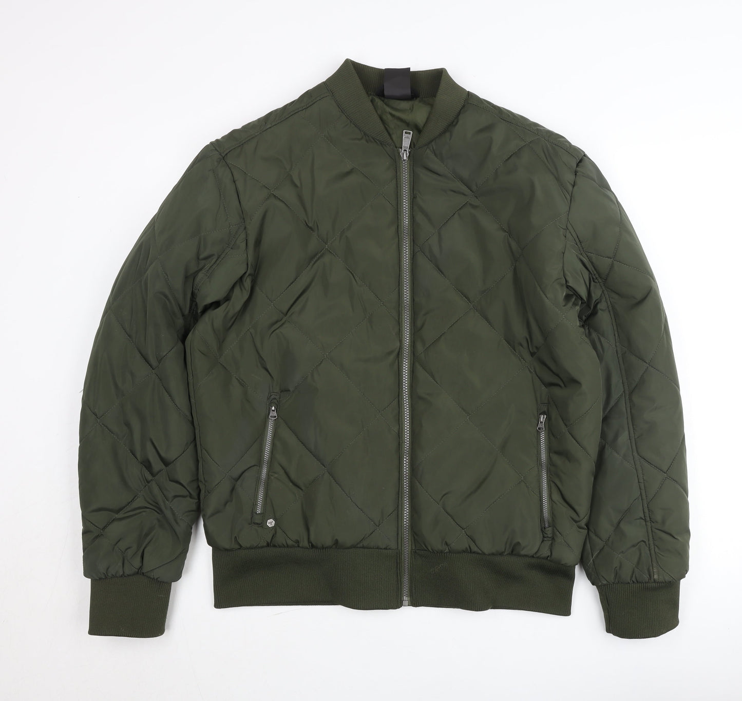 Regatta Women’s Green Quilted Bomber Jacket L Lightweight Casual
