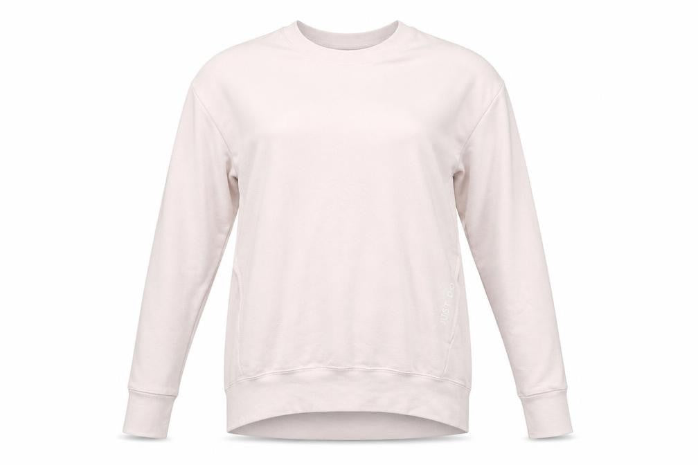 Womens UK XS Regular Nike Beige Pullover Tight-Knit