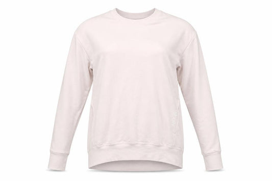 Womens UK XS Regular Nike Beige Pullover Tight-Knit