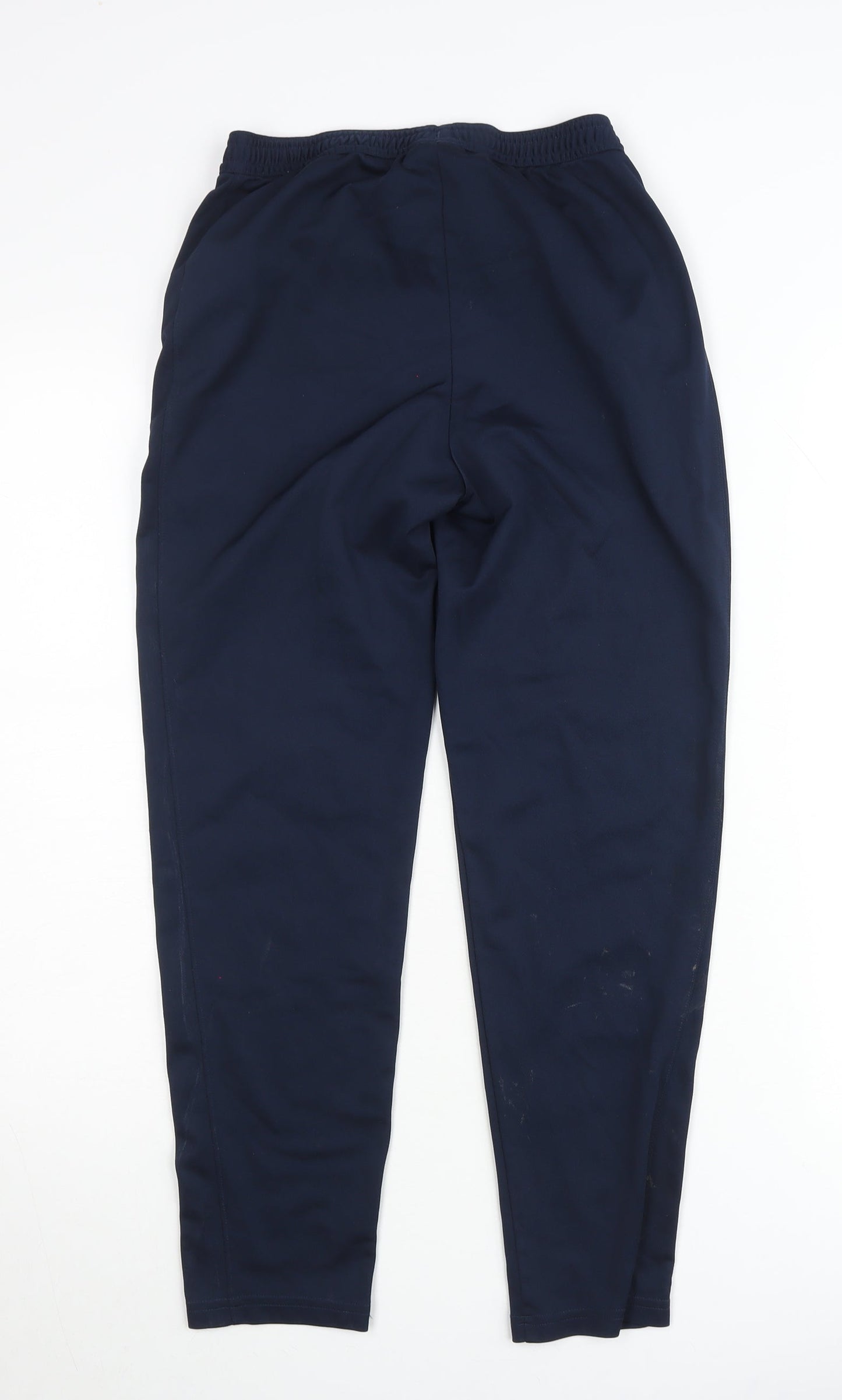 Nike Boys Blue XL Dri-Fit Jogger Trousers 158-170cm Elastic Waist Sportswear