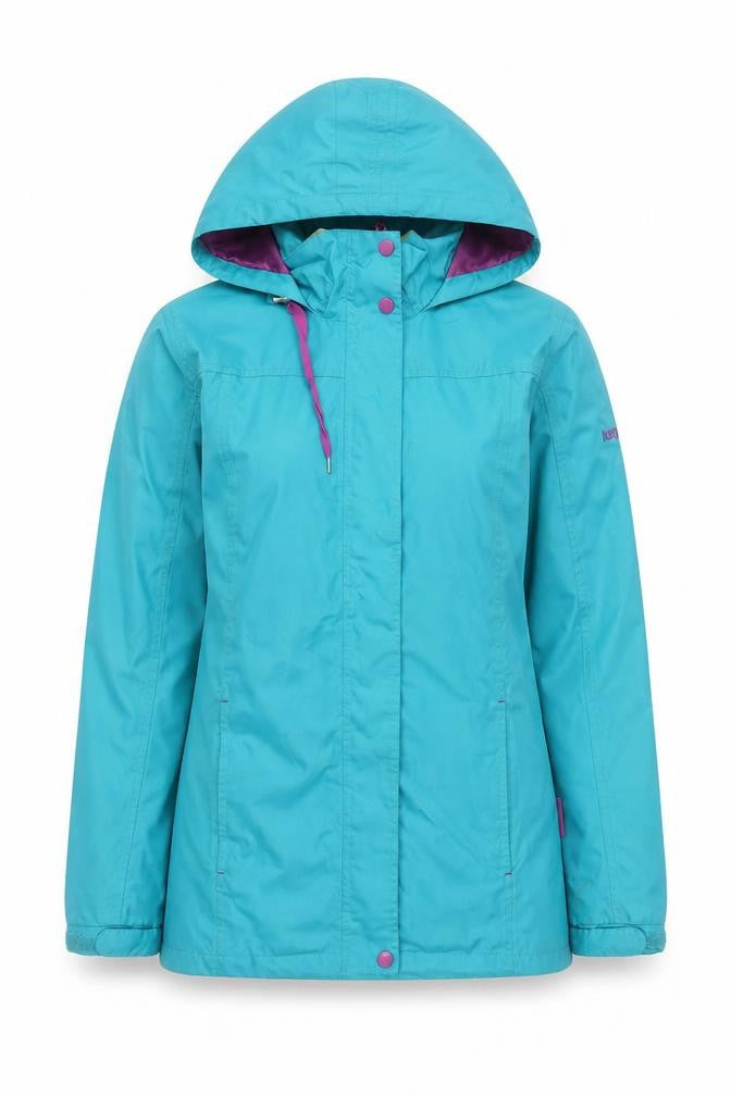 Target Dry Women's Blue XS Hooded Waterproof Rain Coat