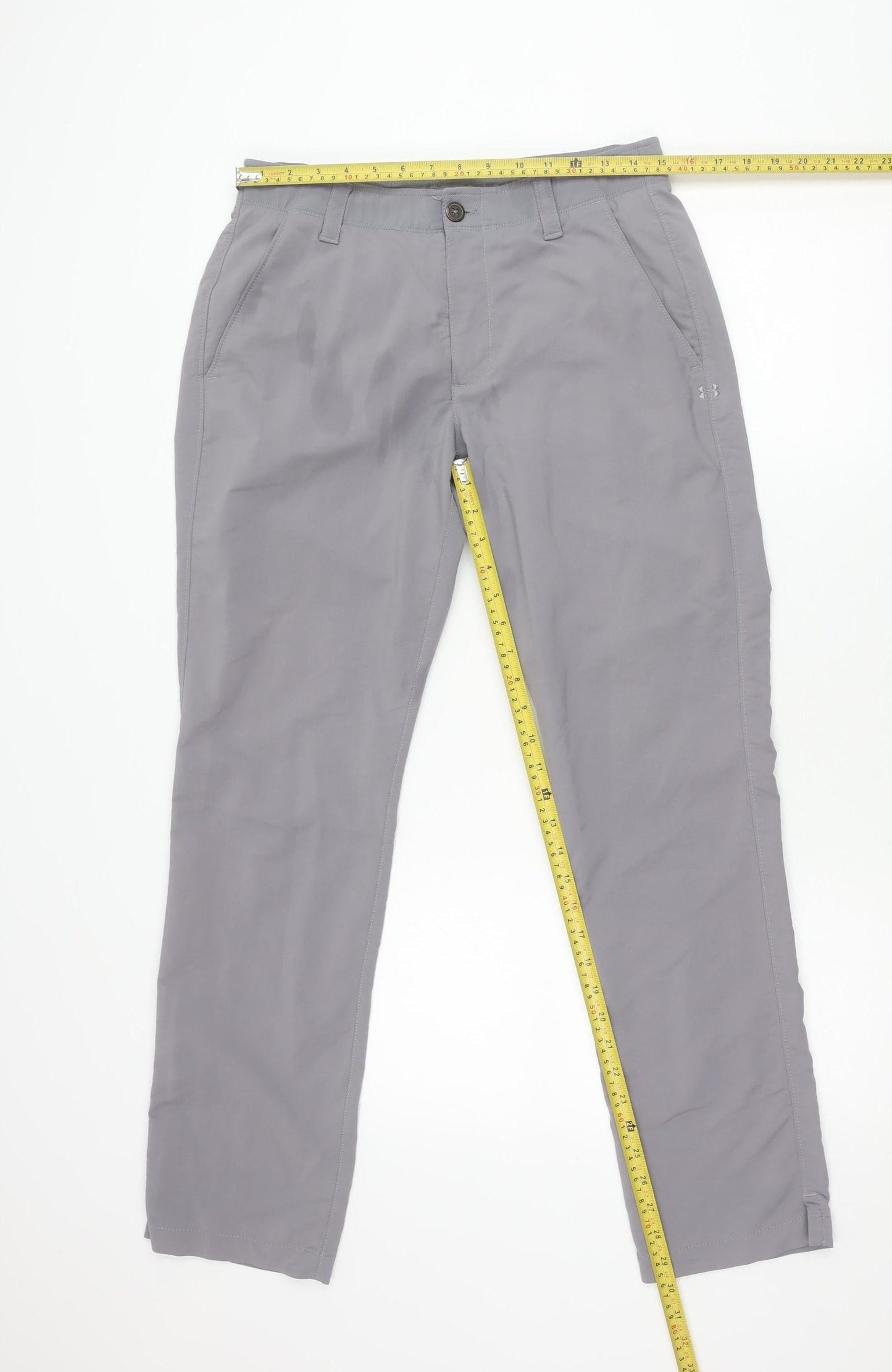 Under Armour Mens Grey 32/32 Walking Trousers Quick Dry Stretch