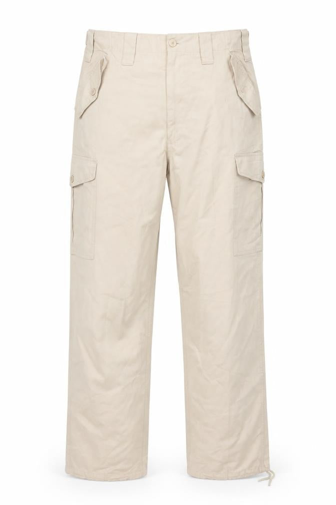 JASPA Women’s Beige Cargo Trousers Size 32 Regular Fit