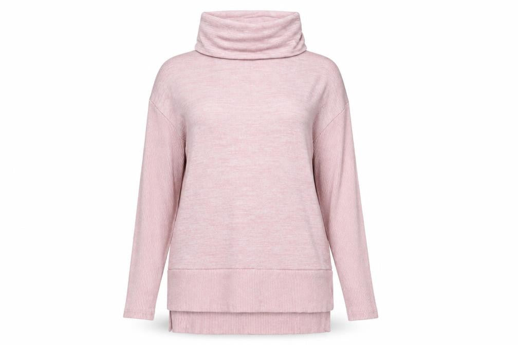 Gap Women’s Pink Cowl Neck Long Sleeve Pullover Jumper XS