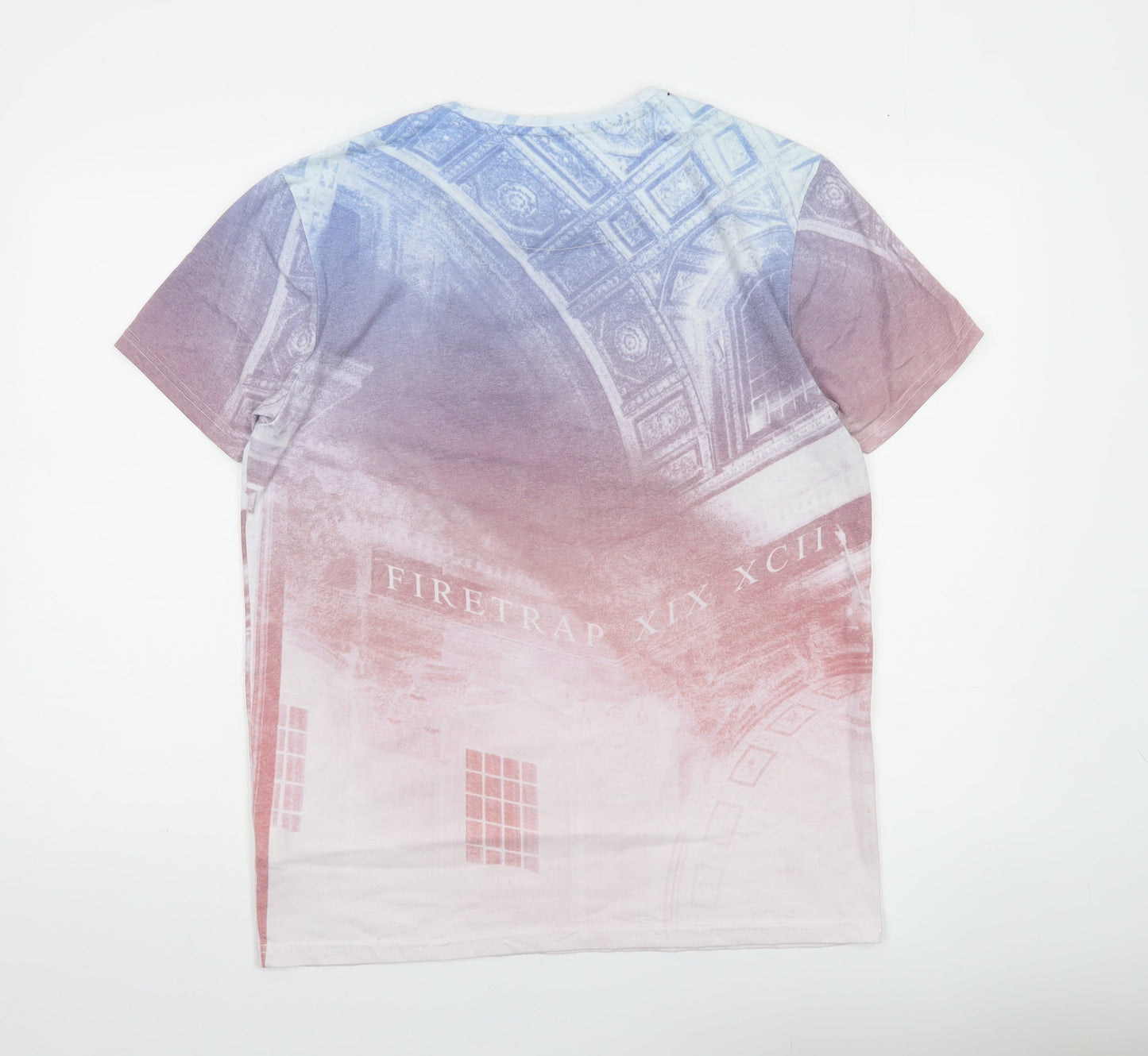 Firetrap Men's Multicoloured City Graphic Print T-Shirt L