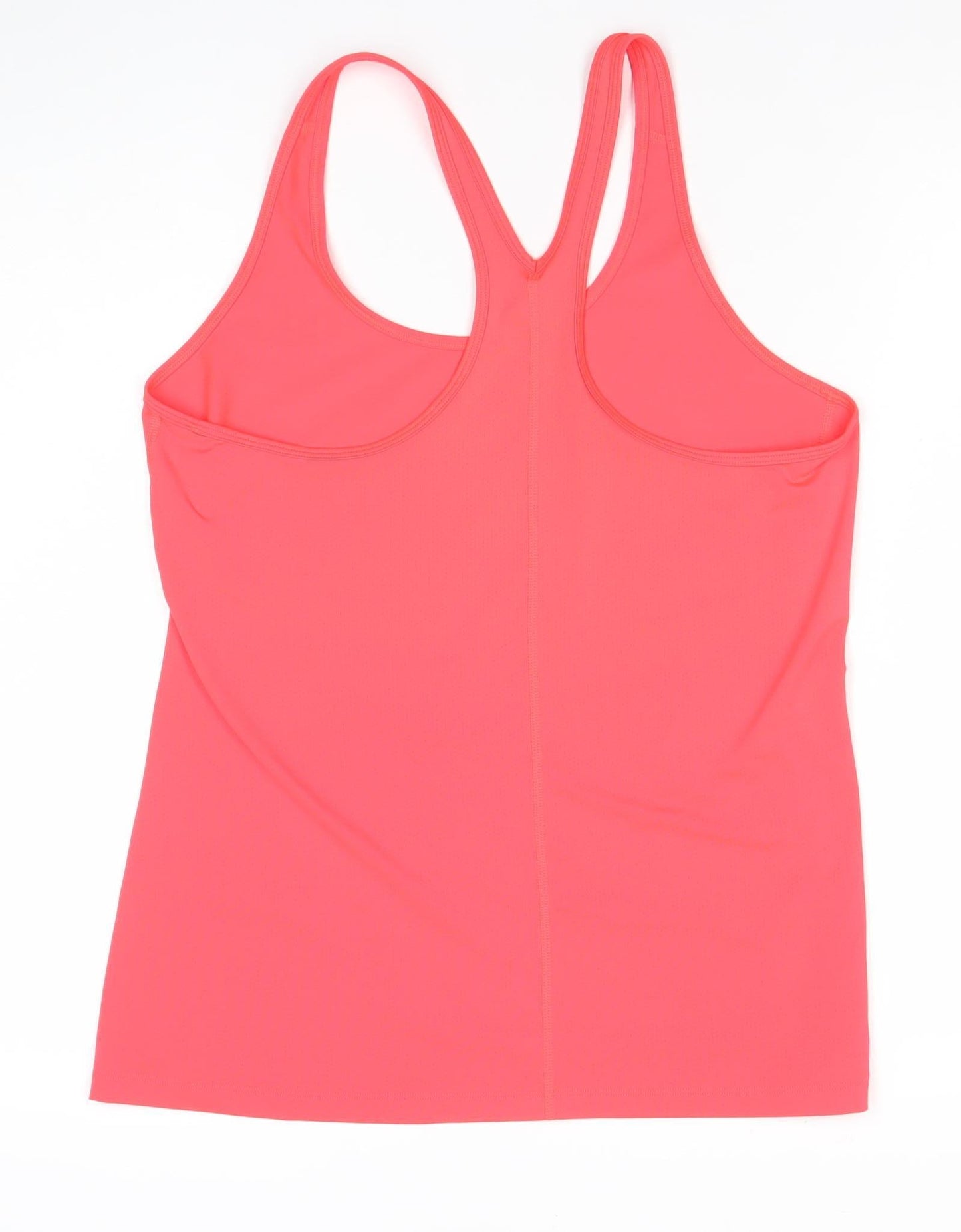 Under Armour Women's Pink Racerback Tank Top Size L Athletic Fit