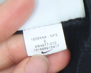 Nike Women's Black Dri-FIT Running T-Shirt Size S Lightweight Sports Top