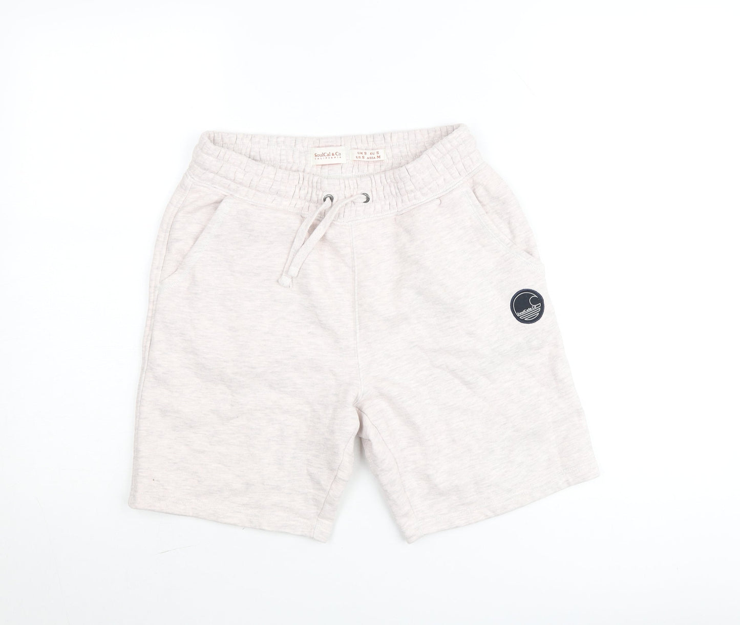 SoulCal & Co Women's Beige Sweat Shorts Size S Casual Loungewear
