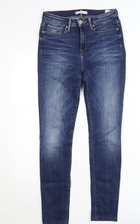 Tommy Hilfiger Men's Blue Slim Skinny Mid Rise Jeans 33W 30L