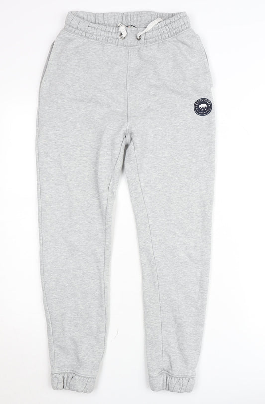 SoulCal & Co Men's Grey Jogger Trousers XS Regular Fit Fleece