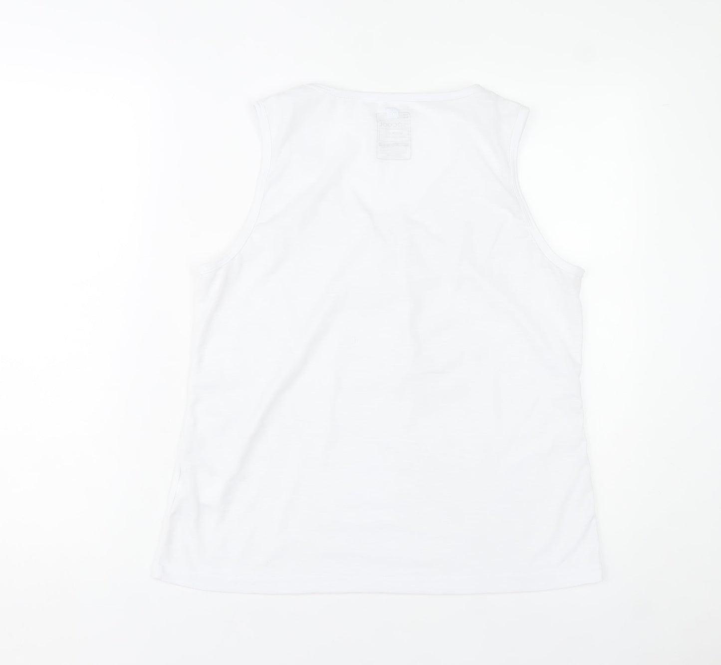 Mountain Warehouse Womens White ISOCool Tank Top Size 14 Quick Dry