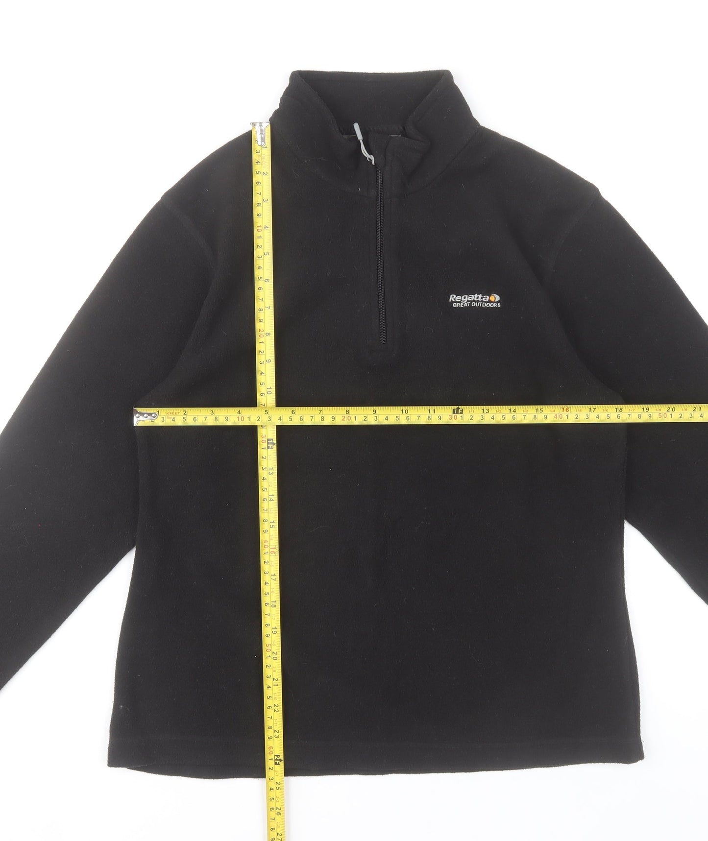 Womens UK 12 Regular Regatta Black Pullover Sweatshirt