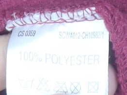 Craghoppers Women's Red Fleece Full Zip Outdoor Jacket UK 12